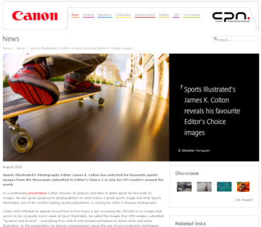 Canon CPN Editor’s Choice 2 – Sports