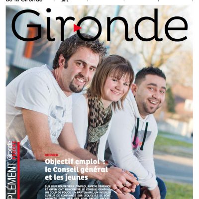 Couverture du magazine du conseil general departemental de la Gironde n98 Sebastien Huruguen