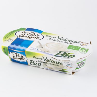 Yaourt BIO veloute au lait de brebis Le Petit Basque