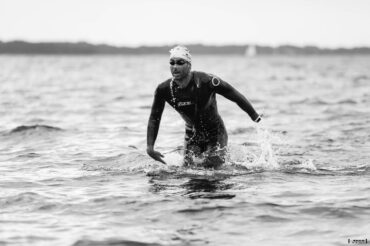 Sebastien Fraysse meilleur temps de la partie natation Scott Half Triathlon - Lacanau Tri Events 2016 | Sébastien Huruguen www.huruguen.fr