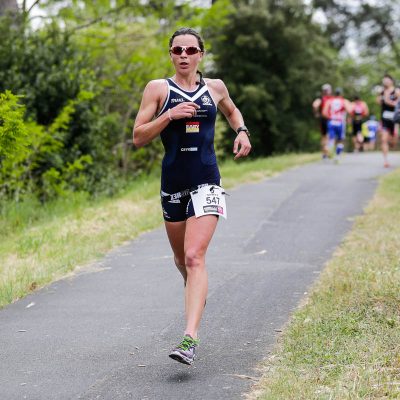 Manon Genet sur le semi marathon du Scott Half Triathlon - Lacanau Tri Events 2016 | Sébastien Huruguen www.huruguen.fr