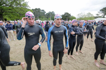 Les concurrents au départ du Scott Half Triathlon - Lacanau Tri Events 2016 | Sébastien Huruguen www.huruguen.fr