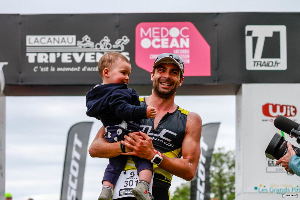 Sébastien Fraysse (TUC triathlon) remporte le format half ironman du Scott Half Triathlon - Lacanau Tri Events 2016 | Sébastien Huruguen www.huruguen.fr