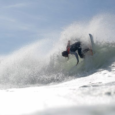 Courtney Conlogue Billabong team rider backside snap in Hossegor - Quik Pro France 2016 | Sebastien Huruguen www.huruguen.fr