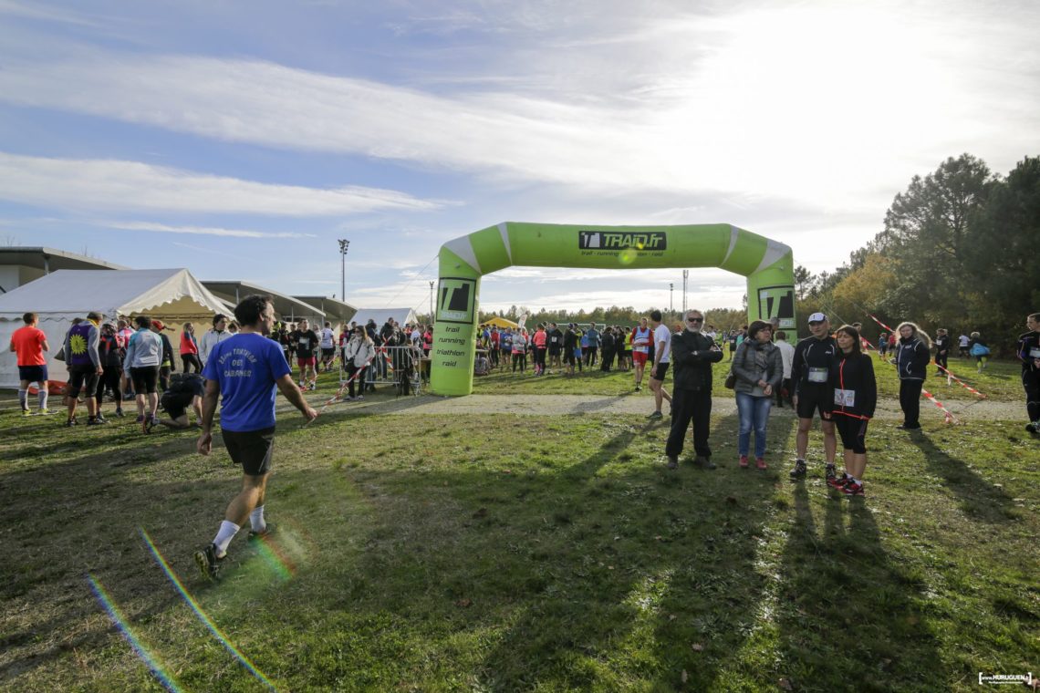 la plaine des sports de saint jean d'illac accueille le départ du trail en jalle