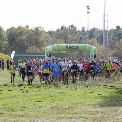 départ du 7km et 15km trail en Jalle 2015