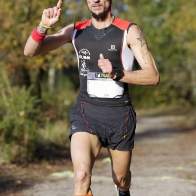 Ludovic Pollet vainqueur de l'edition 2015 du Trail en Jalle 2015