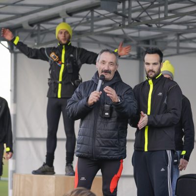 l'equipe organisatrice bénévole de l'amicale des pompiers de st jean d'illac trail en jalle 2015