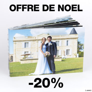 20% de réduction sur le Livre Album Photos de votre Mariage